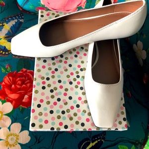 Charles & Keith square-toe flats